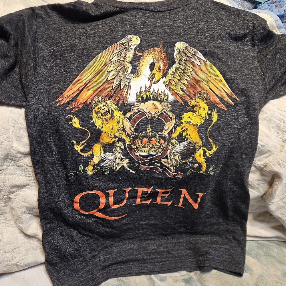 Unisex Queen Rock Band Concert Tee